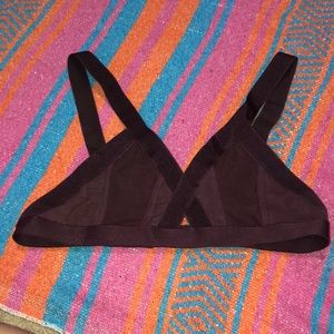 Maroon Bralette.